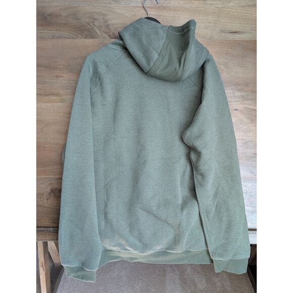 Rhone Heritage Midweight Hoodie Mens XL Olivine Heather Stretch Drawstring NWT - Picture 2 of 6